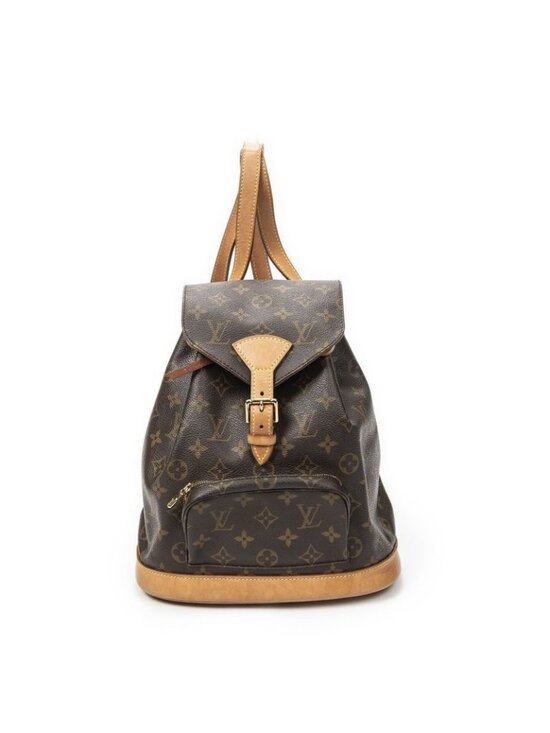 Louis Vuitton Montsouris Brown Monogram Canvas Shoulder Bag
